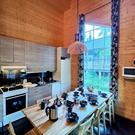 Chalet Himos Virpi 8 Hloe Moekki Porealtaalla, Ei Lisaekuluja!